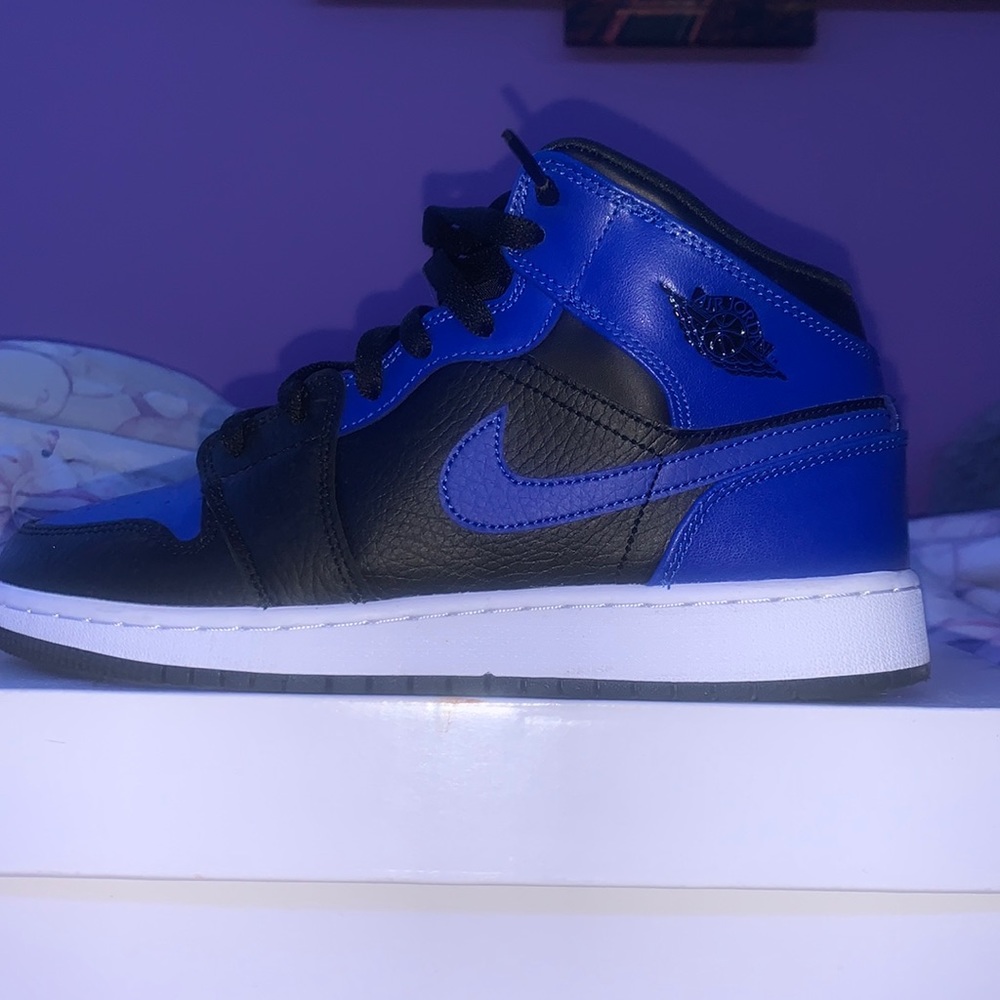 Blue Jordan 1s